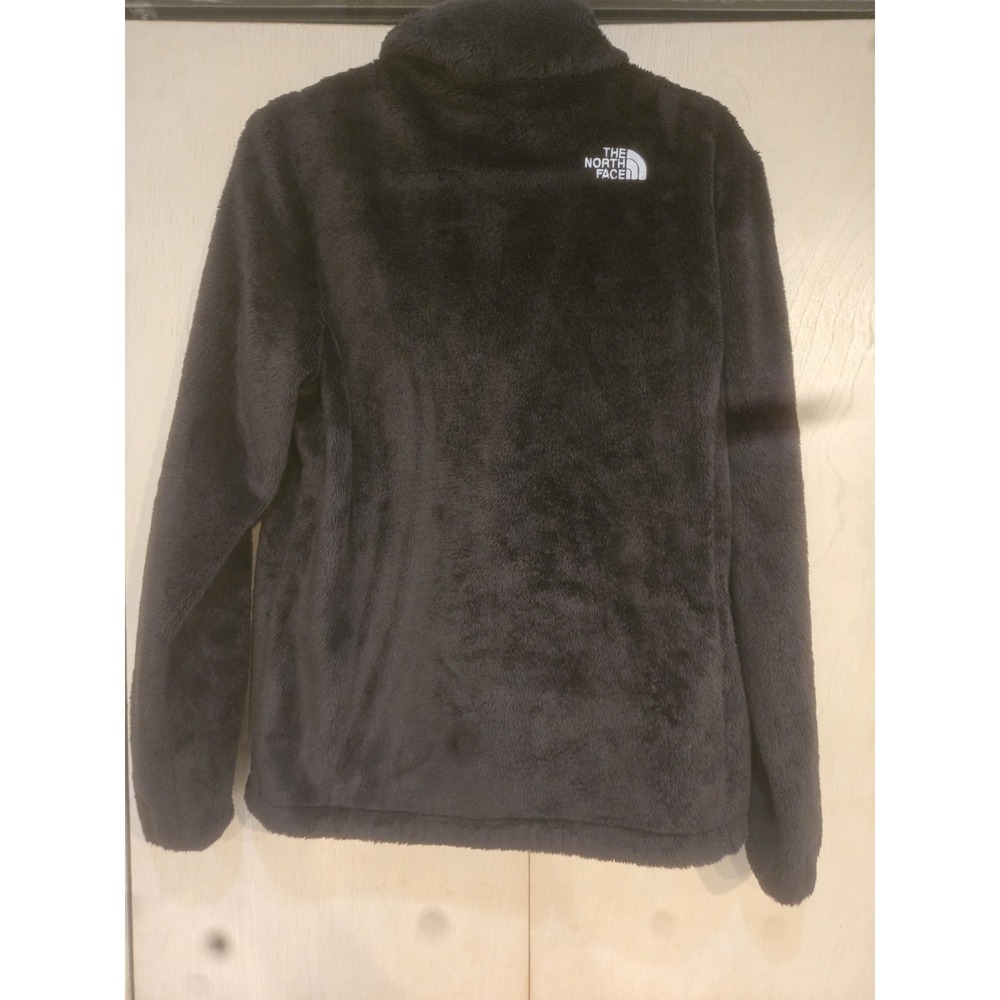 The North Face Womens Medium Black High Pile Fleece Jacket Full Zip Soft Y2K - Picture 4 of 10